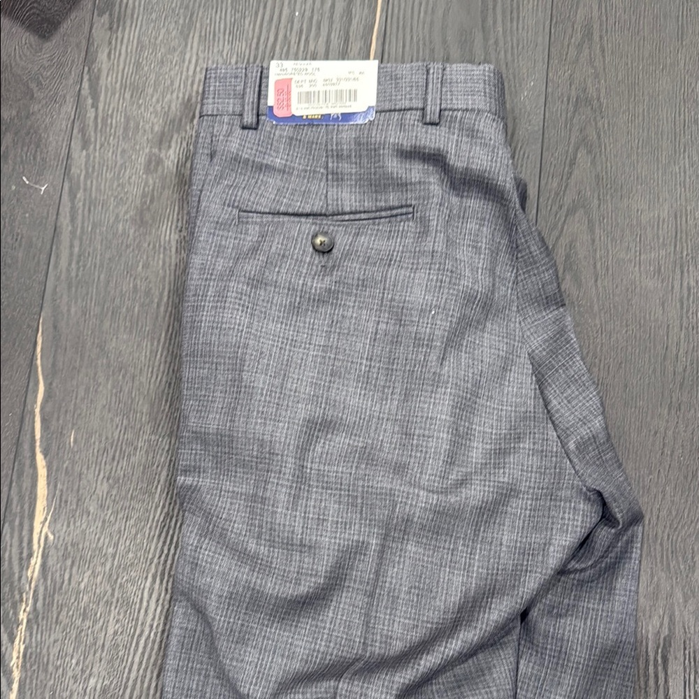 Gray Checkered Pants